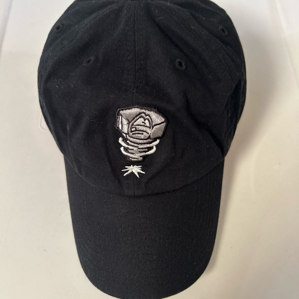 Lansing Lugnuts Minor League Baseball MiLB '47 brand Strapback Hat Cap Black